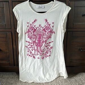 Graphic tee from local boutique